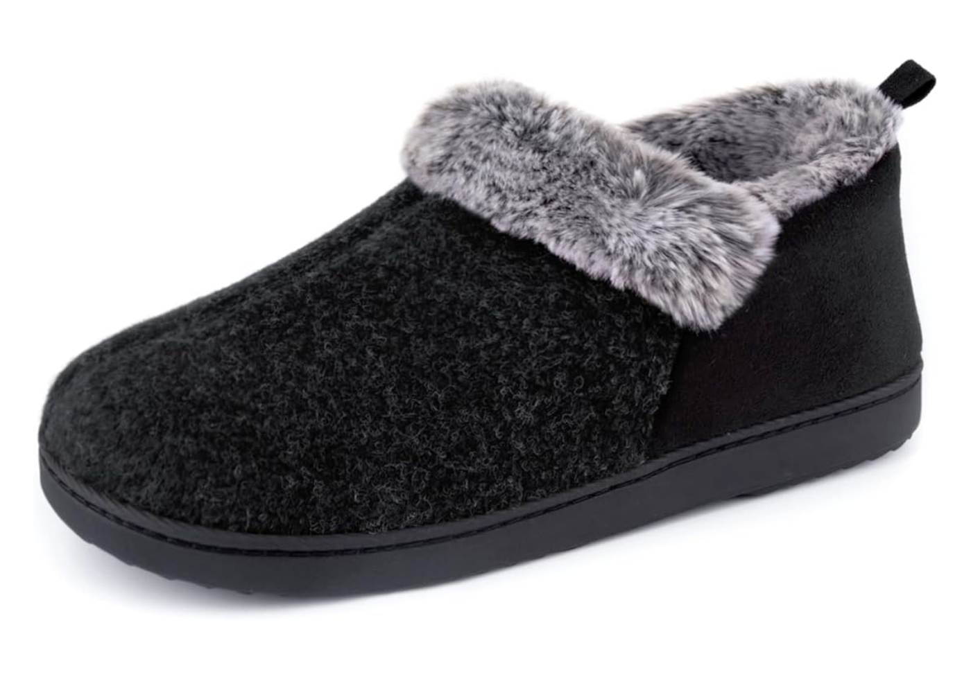 Get Set Globe Top 10 Best Comfy Slippers Like Shoes - ULTRAIDEAS Women's Cozy Memory Foam Slippers with Warm Plush Faux Fur Lining
