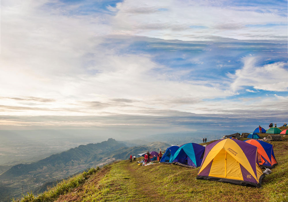 Outdoor enthusiasts camping near Pune, enjoying nature and adventure.
