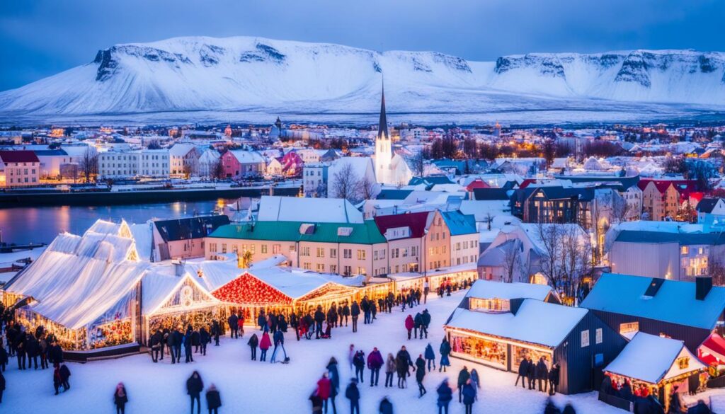 Reykjavik winter festivals.