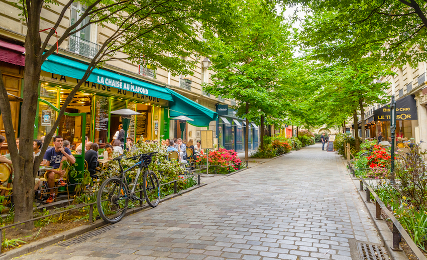 La Marais in Paris.